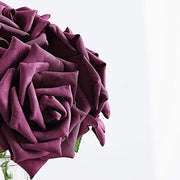 24 pcs 5" Foam Rose Flowers Stems