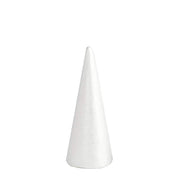 24 pcs 6" Foam Cones Crafts DIY Arts Wholesale Supplies - White FOAM_CONE_06