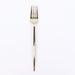24 pcs 8" Blush Heavy Duty Plastic Forks - Disposable Tableware DSP_YF0012_8_GOLD