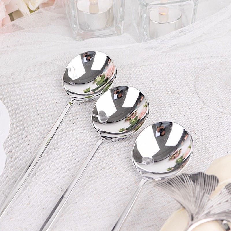 24 pcs 8" Heavy Duty Plastic Forks - Disposable Tableware