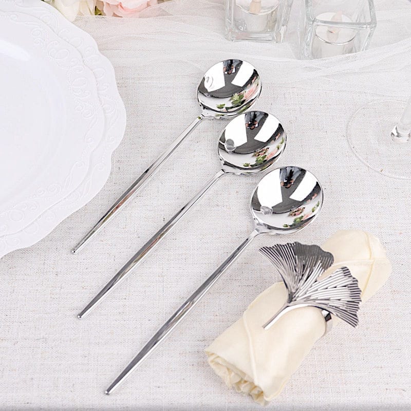24 pcs 8" Heavy Duty Plastic Forks - Disposable Tableware