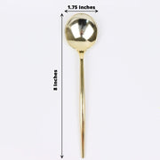 24 pcs 8" Heavy Duty Plastic Forks Knives Spoons - Disposable Tableware