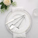 24 Plastic Cutlery with Roman Column Handle Spoon Fork Knife Set - Disposable Tableware