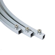 24" Round Metal Floral Hoop Standing Wreath Centerpiece Ring