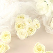 24 Scented Rose Soap Wedding Favors with Gift Boxes and Ribbons