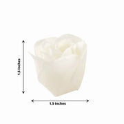 24 Scented Rose Soap Wedding Favors with Gift Boxes and Ribbons