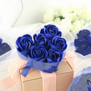 24 Scented Rose Soap Wedding Favors with Gift Boxes and Ribbons