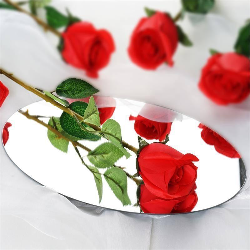 24 Single Stem Silk Roses ARTI_360_REDx24