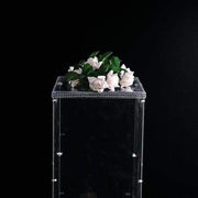 24" tall Acrylic Display Box Centerpiece Pedestal Riser Column