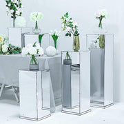 24" tall Acrylic Display Box Centerpiece Pedestal Riser Column