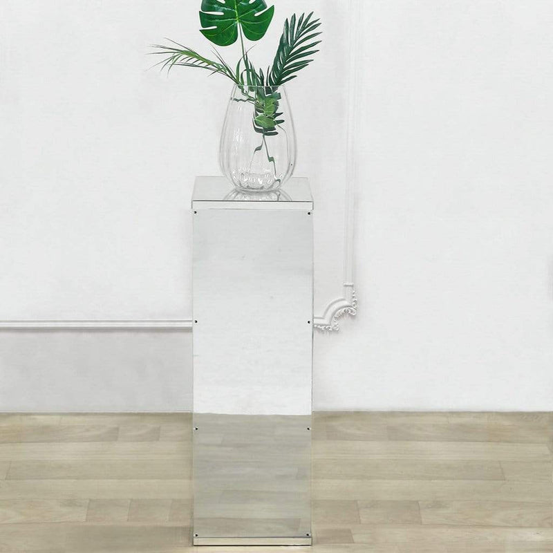 24" tall Acrylic Display Box Centerpiece Pedestal Riser Column