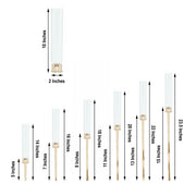 24" tall Candelabra Candle Holder Centerpiece with Glass