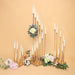 24" tall Candelabra Candle Holder Centerpiece with Glass