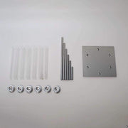 24" tall Candelabra Candle Holder Centerpiece with Glass