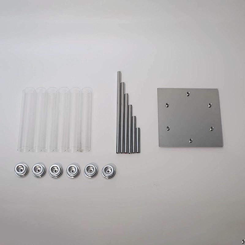 24" tall Candelabra Candle Holder Centerpiece with Glass