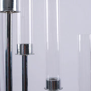 24" tall Candelabra Candle Holder Centerpiece with Glass