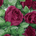 24" x 18" Rose Silk Flowers Wall Backdrop Panel
