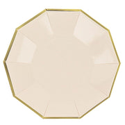 25 Decagonal 7" Salad Dinner Paper Plates - Disposable Tableware DSP_PPGD0001_7_081GD