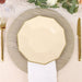 25 Decagonal 9" Salad Dinner Paper Plates - Disposable Tableware