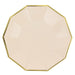 25 Decagonal 9" Salad Dinner Paper Plates - Disposable Tableware DSP_PPGD0001_9_081GD