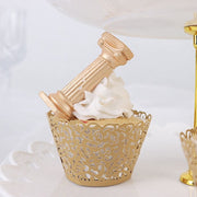 25 Laser Cut Lace Paper Cupcake Liners Muffin Wrappers