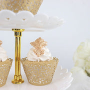 25 Laser Cut Lace Paper Cupcake Liners Muffin Wrappers