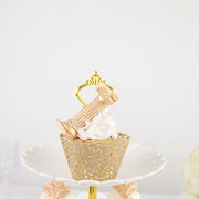 25 Laser Cut Lace Paper Cupcake Liners Muffin Wrappers