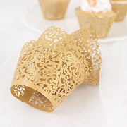 25 Laser Cut Lace Paper Cupcake Liners Muffin Wrappers