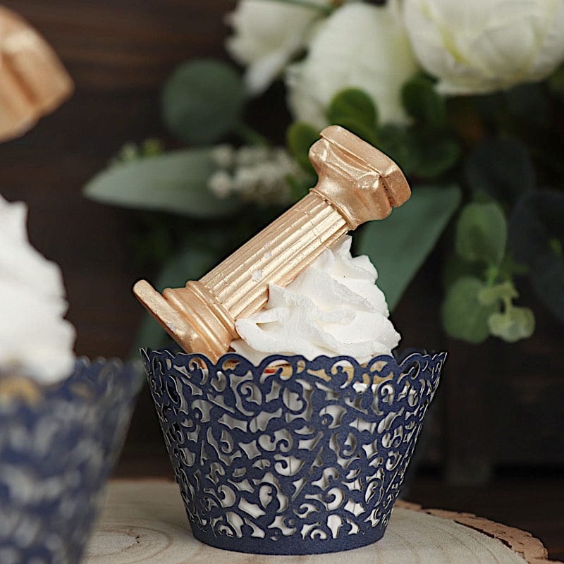 25 Laser Cut Lace Paper Cupcake Liners Muffin Wrappers