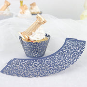 25 Laser Cut Lace Paper Cupcake Liners Muffin Wrappers