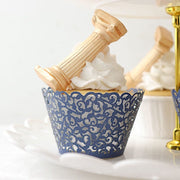 25 Laser Cut Lace Paper Cupcake Liners Muffin Wrappers
