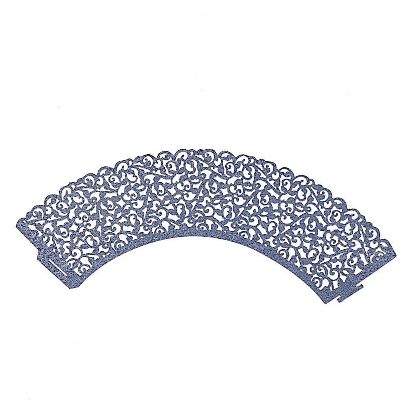 25 Laser Cut Lace Paper Cupcake Liners Muffin Wrappers