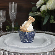 25 Laser Cut Lace Paper Cupcake Liners Muffin Wrappers