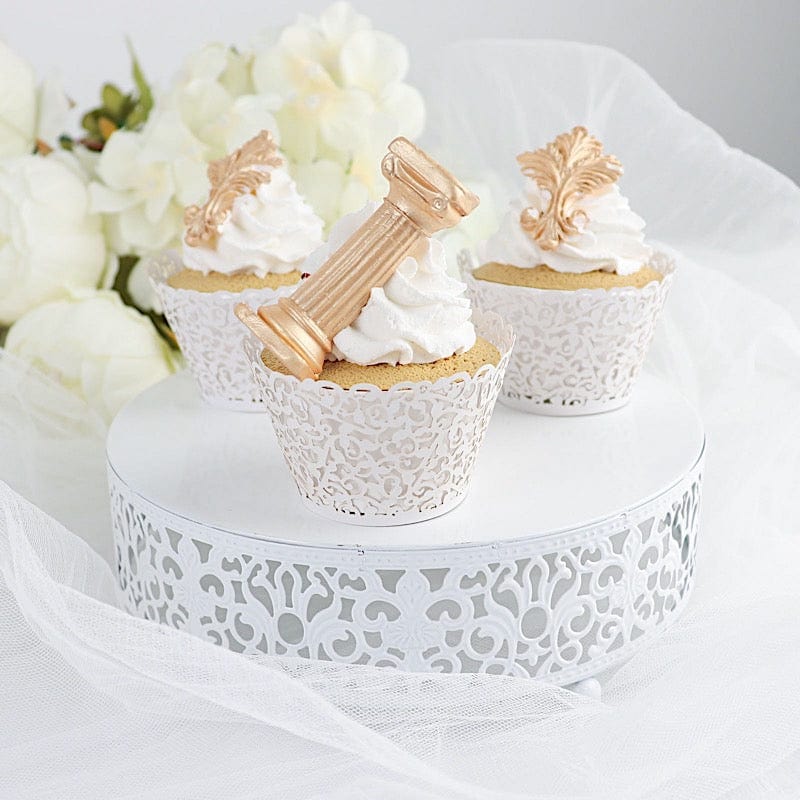 25 Laser Cut Lace Paper Cupcake Liners Muffin Wrappers