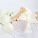 25 Laser Cut Lace Paper Cupcake Liners Muffin Wrappers