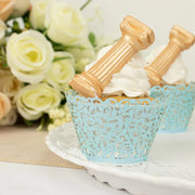 25 Laser Cut Lace Paper Cupcake Liners Muffin Wrappers