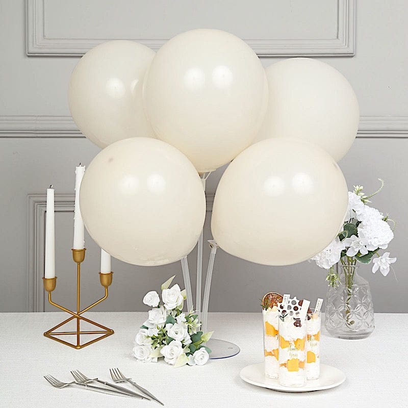 25 Matte 12" Round Latex Party Balloons
