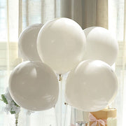 25 Matte 12" Round Latex Party Balloons