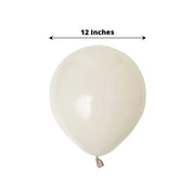 25 Matte 12" Round Latex Party Balloons