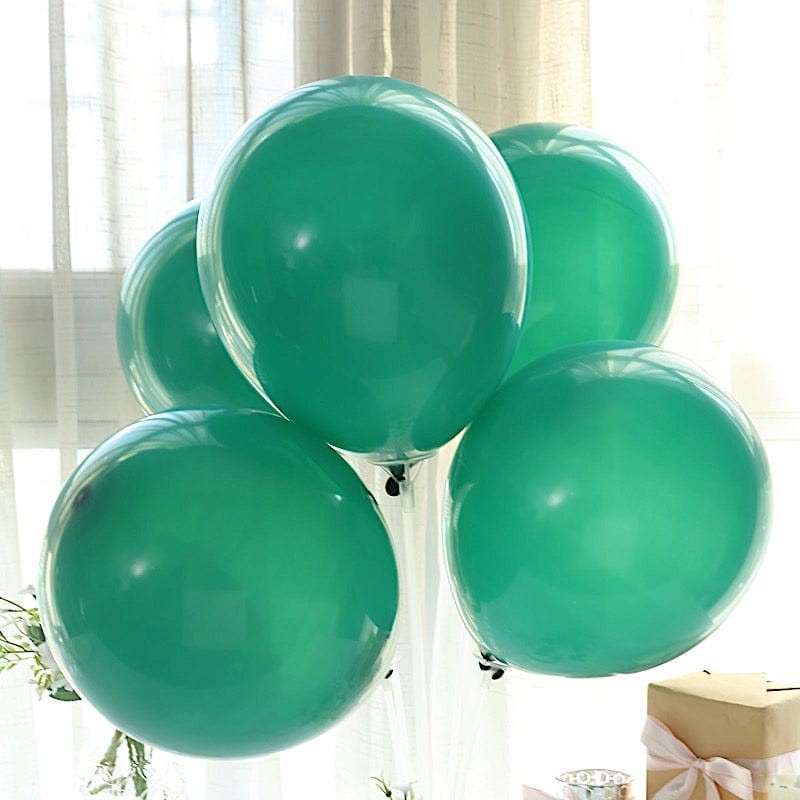 25 Matte 12" Round Latex Party Balloons