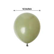 25 Matte 12" Round Latex Party Balloons