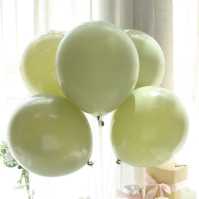 25 Matte 12" Round Latex Party Balloons