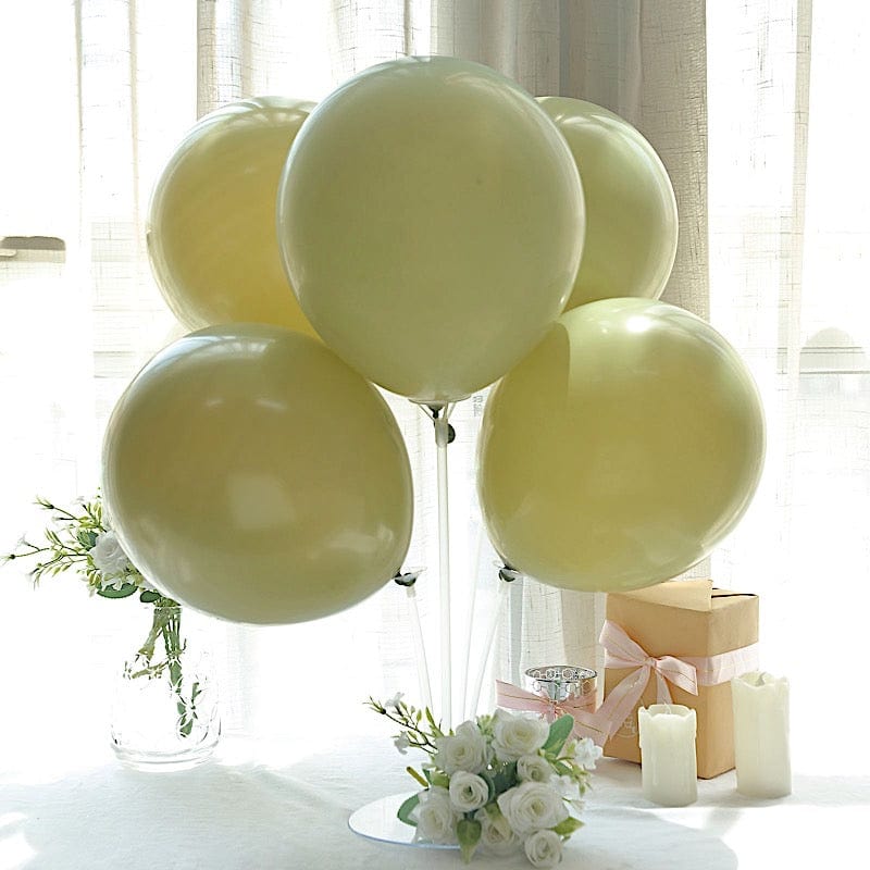 25 Matte 12" Round Latex Party Balloons