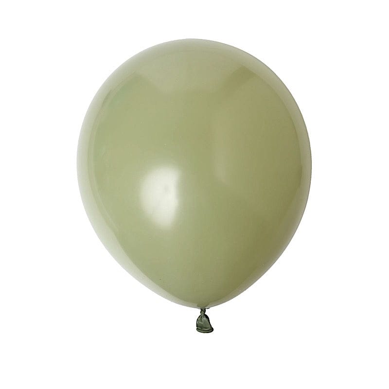 25 Matte 12" Round Latex Party Balloons