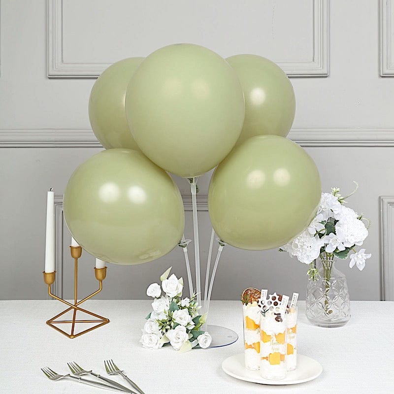 25 Matte 12" Round Latex Party Balloons