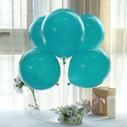 25 Matte 12" Round Latex Party Balloons