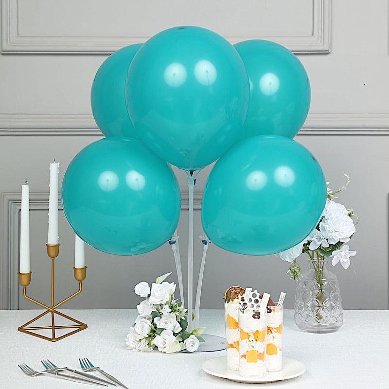 25 Matte 12" Round Latex Party Balloons