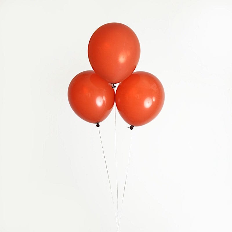 25 Matte 12" Round Latex Party Balloons