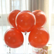 25 Matte 12" Round Latex Party Balloons
