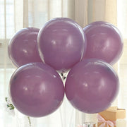 25 Matte 12" Round Latex Party Balloons